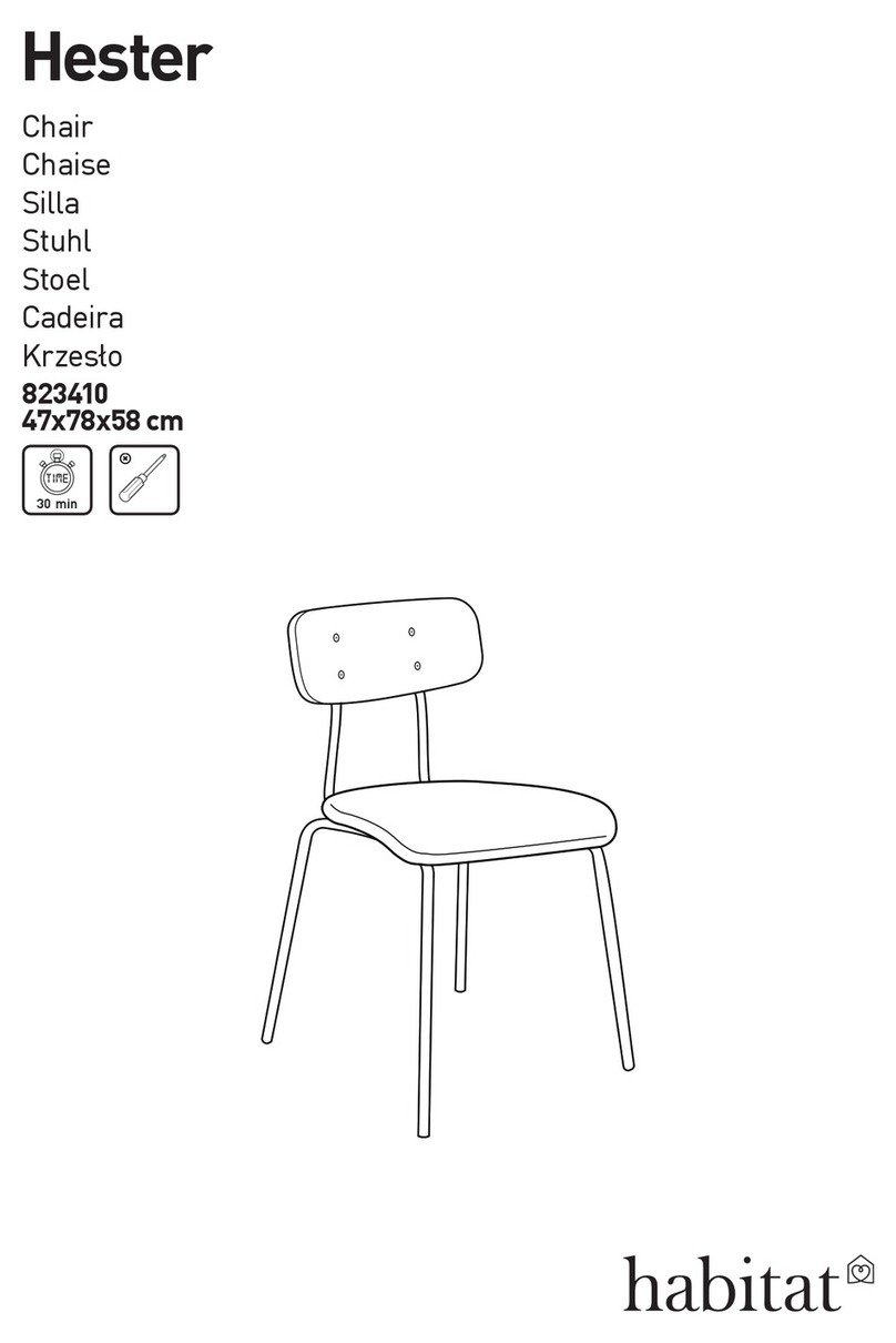 Habitat Hester 823410 User manual Habitat Hester 823410 User manual