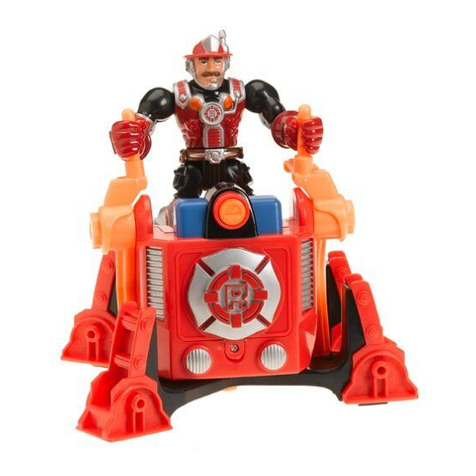Fisher-Price RESCUE HEROES ACTiON TRaCKERS H7231 quick start guide