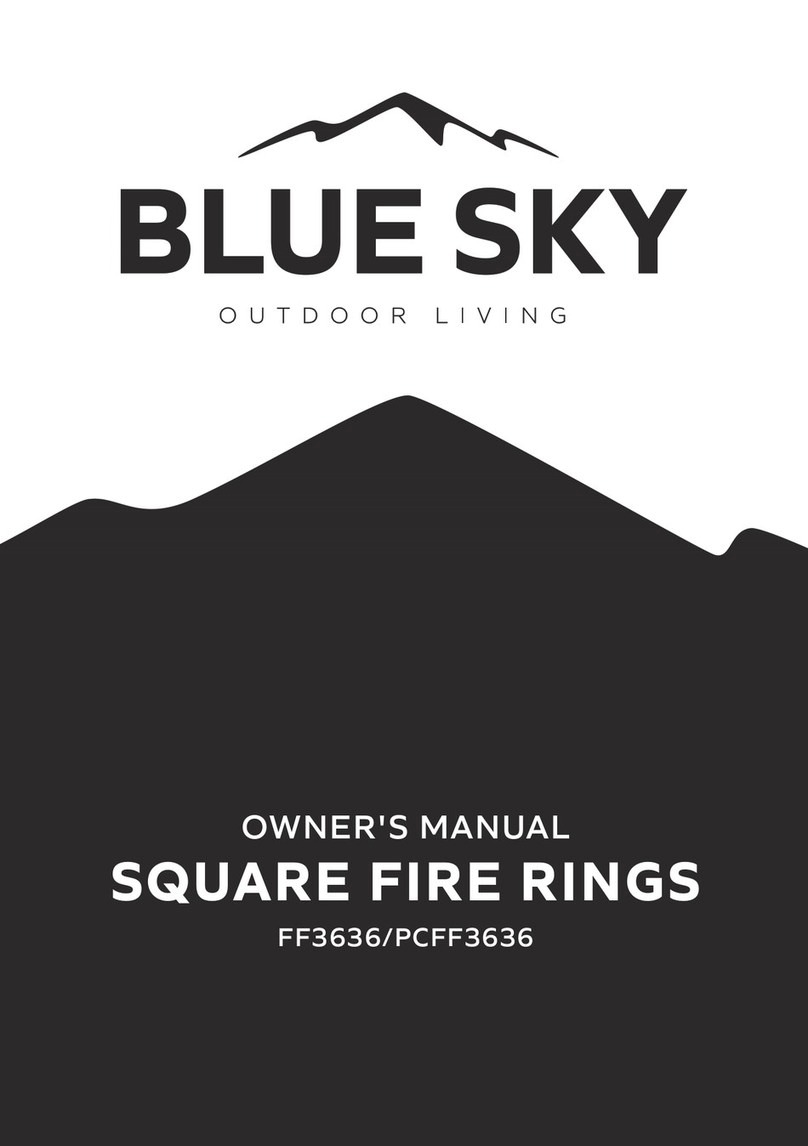 Bluesky FF3636 owner's manual