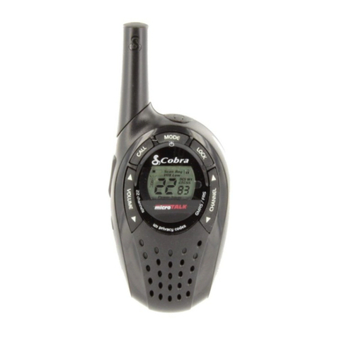 Cobra MICROTALK CXT225C User manual