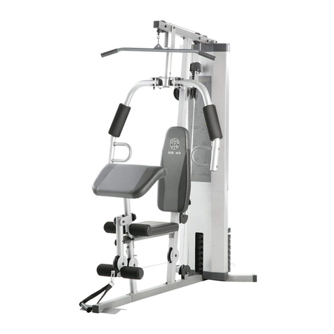 Gold's Gym XR45 User manual