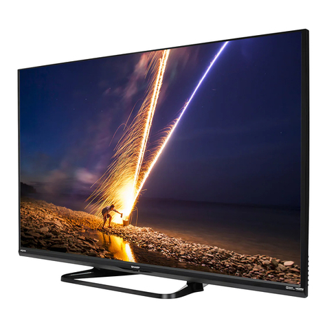 Sharp Aquos LC-65LE654U User manual