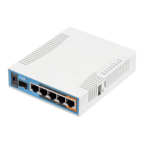MikroTik RB962UiGS-5HacT2HnT User manual