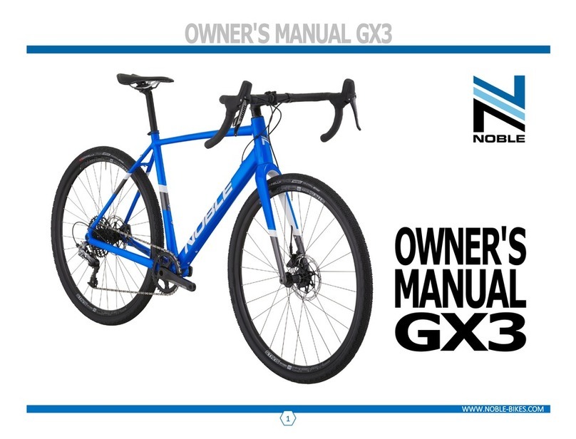 Noble GX3 owner's manual