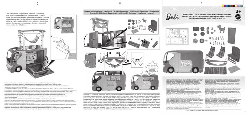 Mattel Barbie V6981 instructions