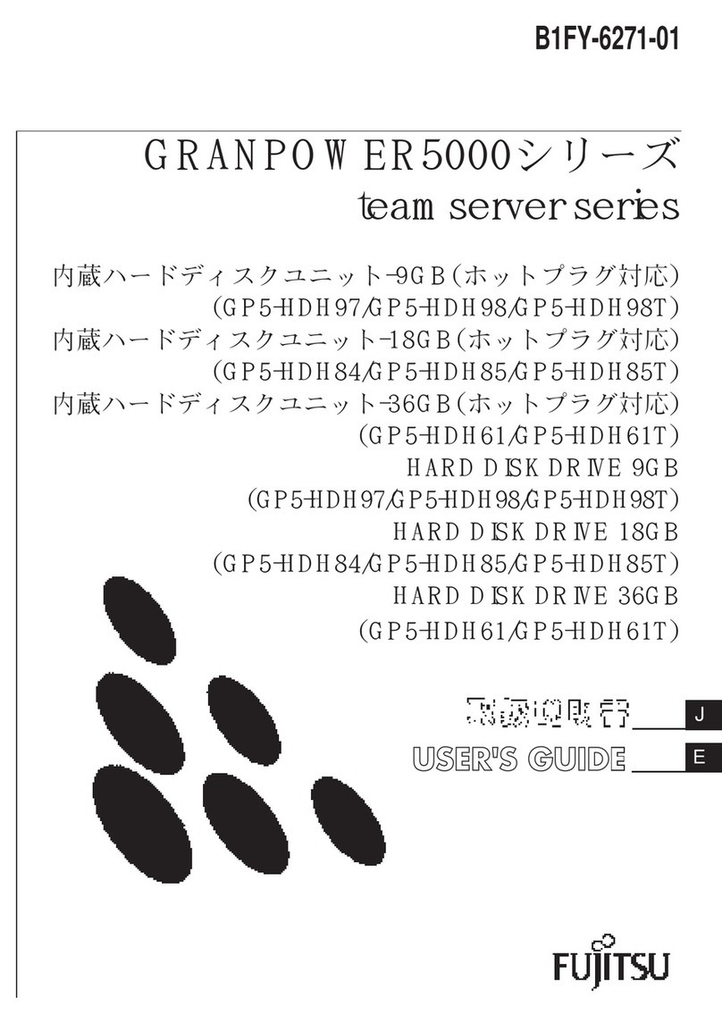 Fujitsu teamserver Series User manual