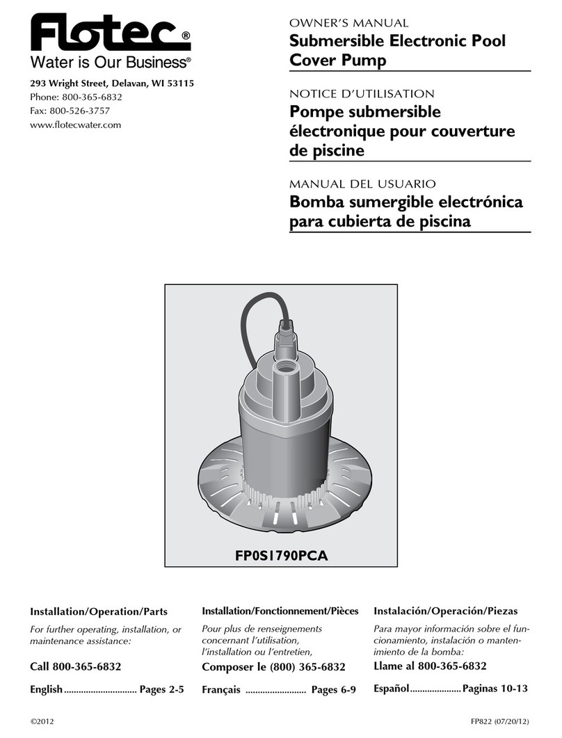 Flotec FP0S1790PCA owner's manual