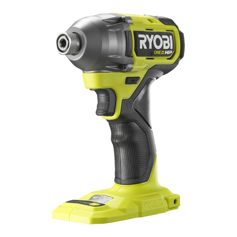 Ryobi ONE+ HP RID18X User manual