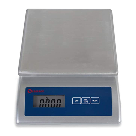 SCALESON S110 instruction manual