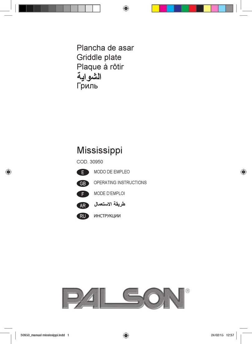 PALSON Mississippi 30950 operating instructions PALSON Mississippi 30950 operating instructions