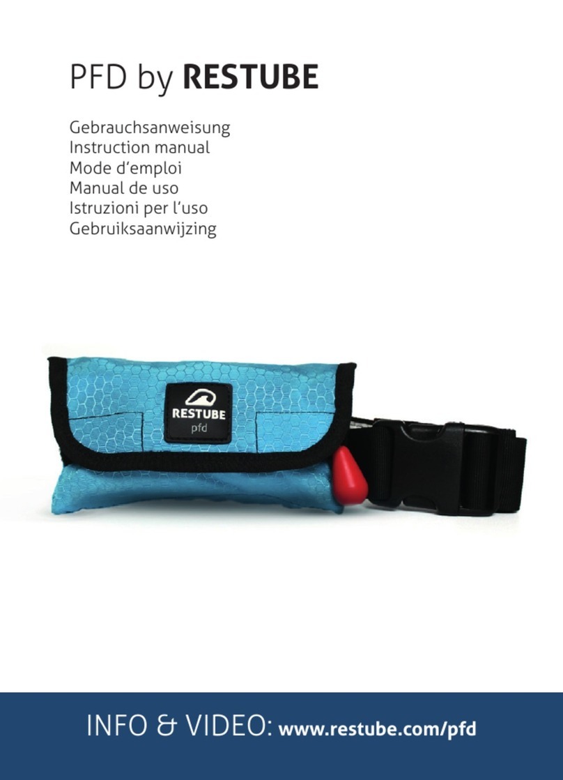 Restube PFD instruction manual