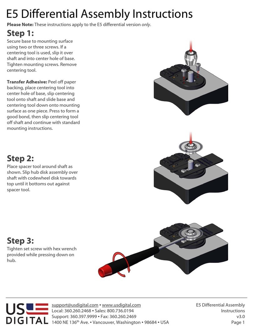 US Digital E5 Assembly instructions
