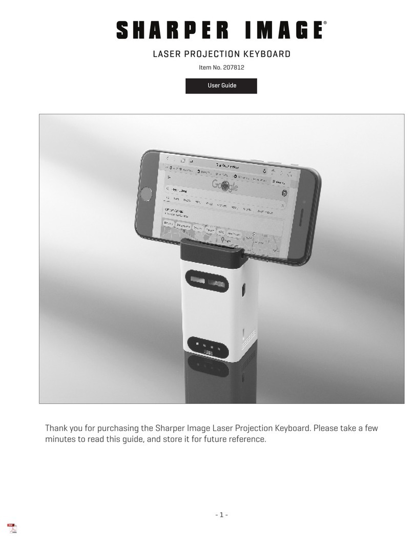 Sharper Image 207812 User manual