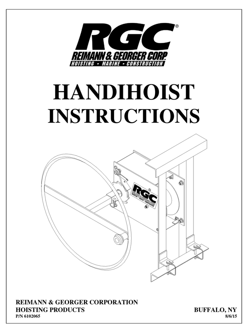 RGC HANDIHOIST instructions