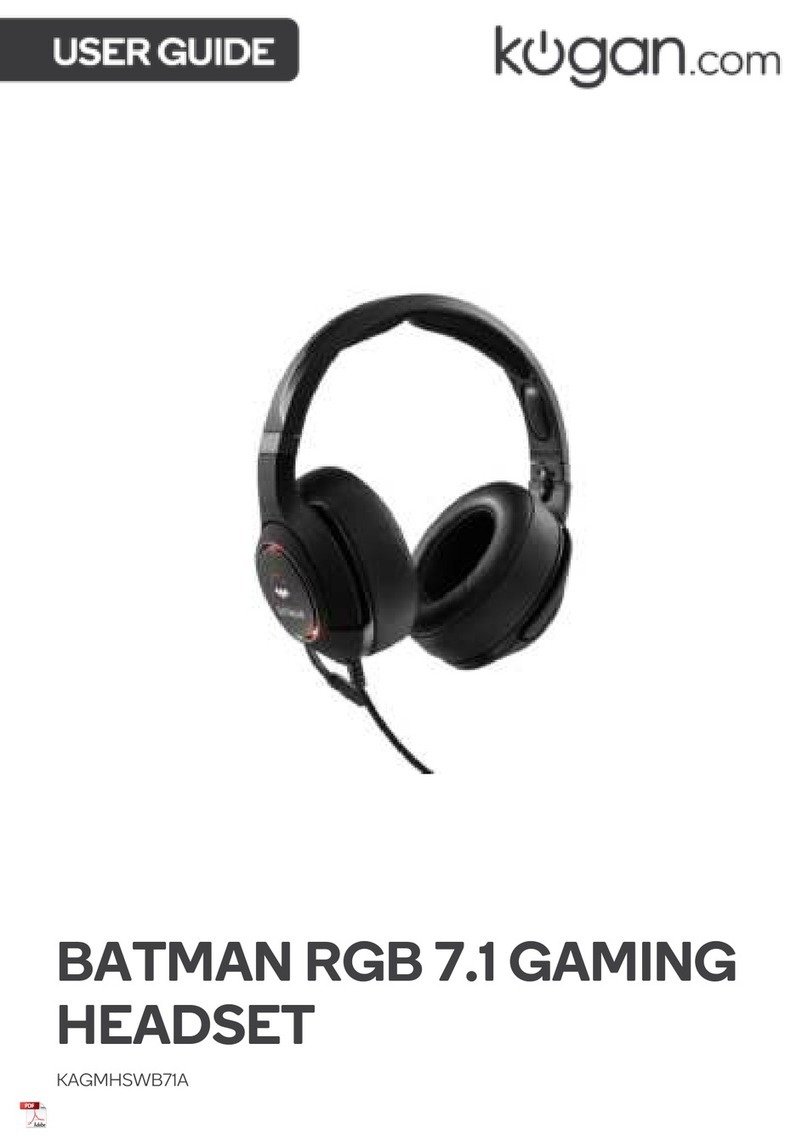 Kogan BATMAN User manual