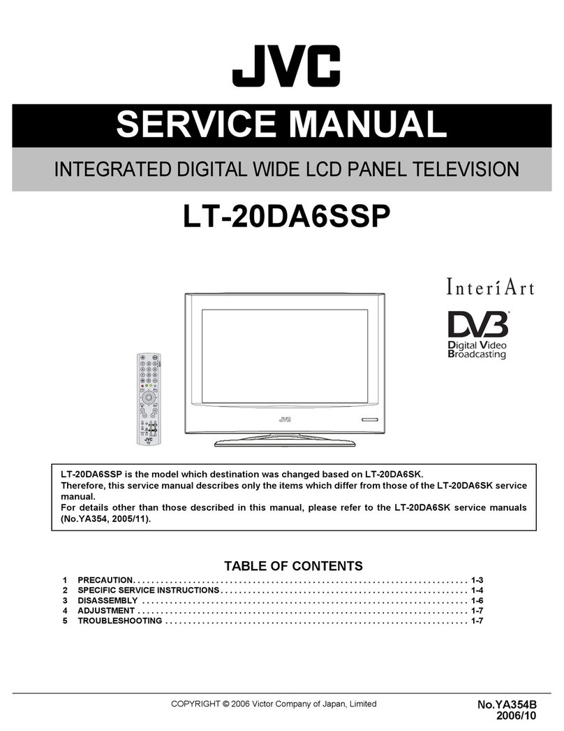 JVC InteriArt LT-20DA6SSP User manual JVC InteriArt LT-20DA6SSP User manual