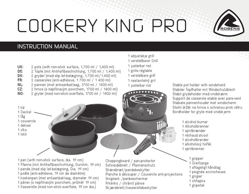 Oase Robens Cookery King Pro User manual