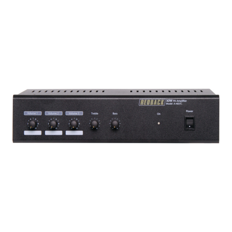 Redback A 4031C Product guide