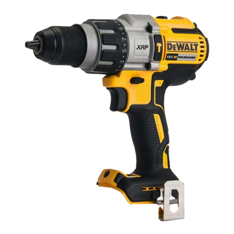 DeWalt XR DCD996 Original instructions