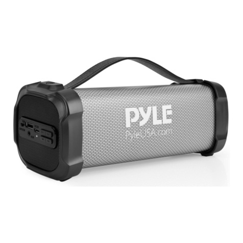 Pyle PBMSPRG4 user manual