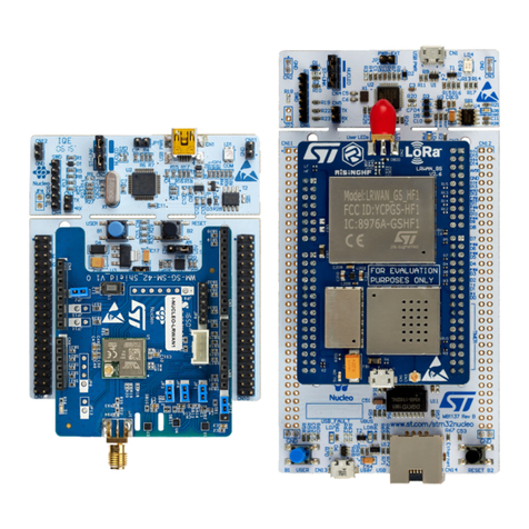 STMicroelectronics P-NUCLEO-LRWAN2 user manual STMicroelectronics P-NUCLEO-LRWAN2 user manual