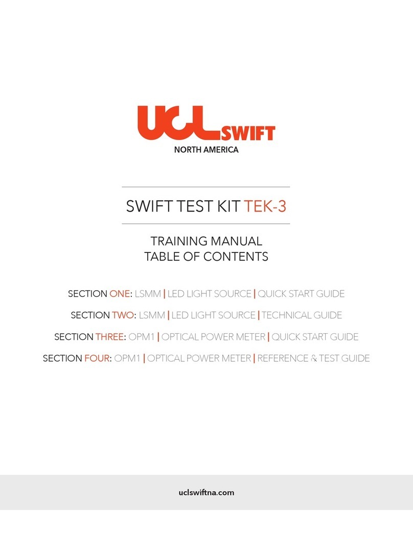 UCL SWIFT TEK-3 Installation guide