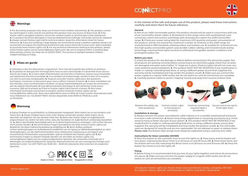 Connect Pro MV001 manual