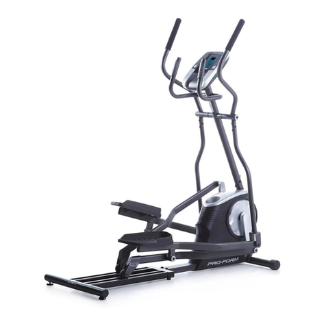 Pro-Form EASY STRIDER user manual