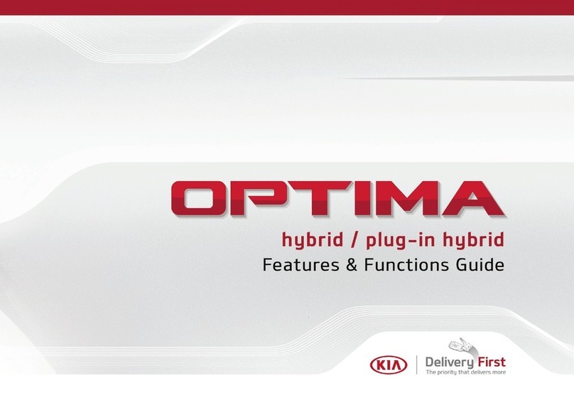 Kia Optima Hybrid Features & functions guide