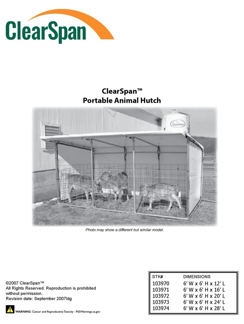 ClearSpan 103970 manual