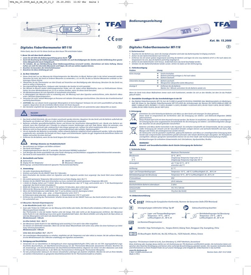 TFA 15.2008 instruction manual