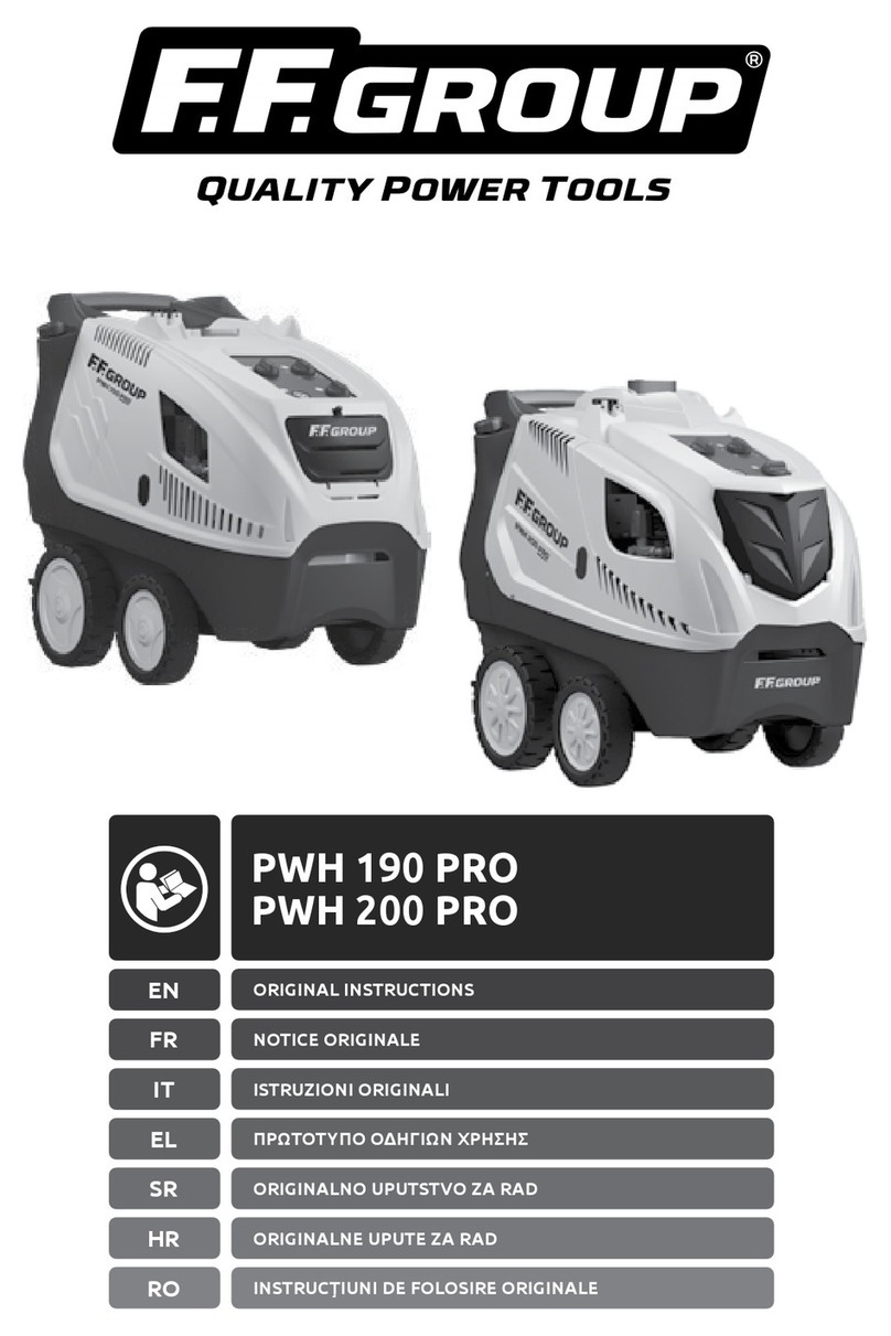 F.F. Group PWH 190 PRO User manual