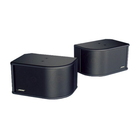 Bose L-Bracket 203 User manual Bose L-Bracket 203 User manual