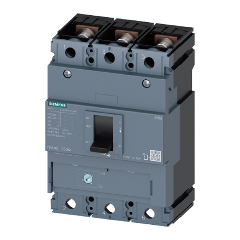 Siemens 3VM12 - ED Series User manual