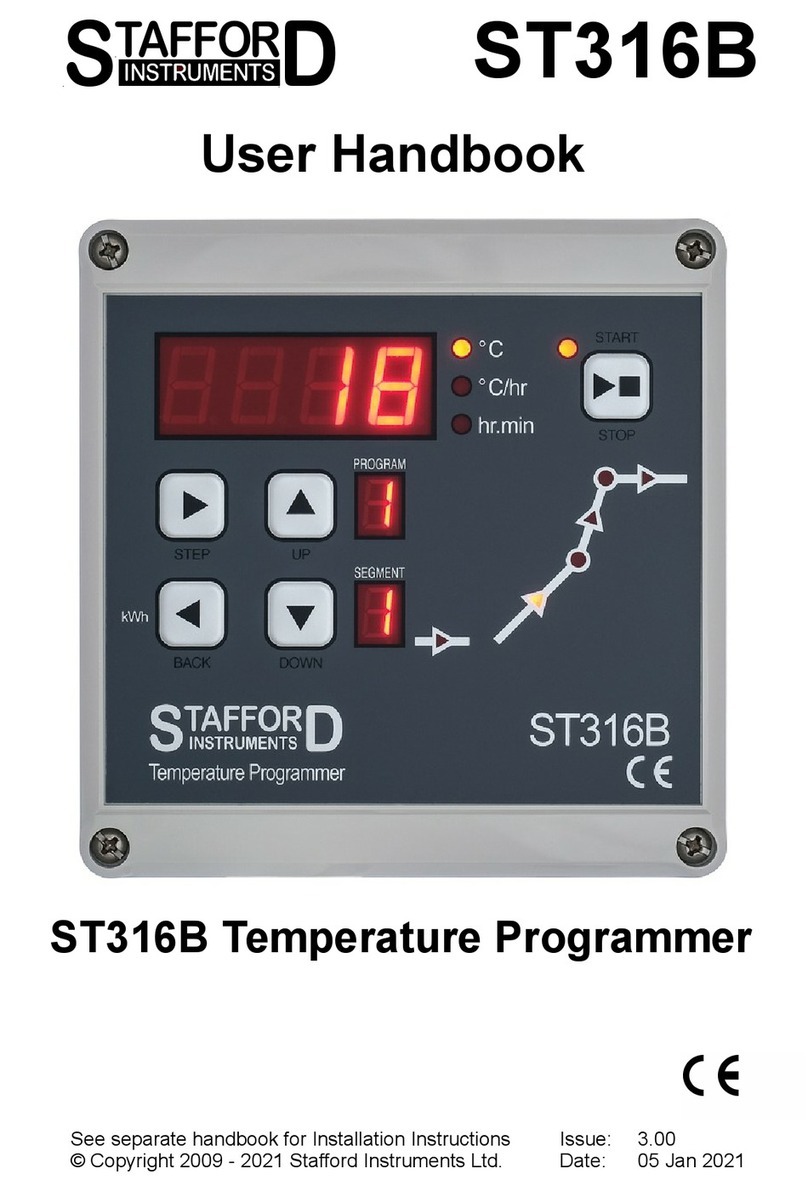 Stafford Instruments ST316B Instruction Manual