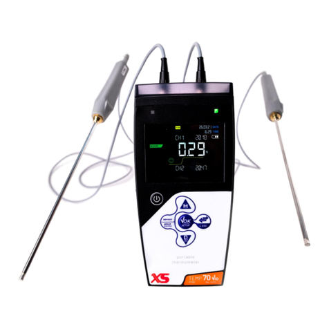 XS Instruments Temp70 PT100 vio instruction manual