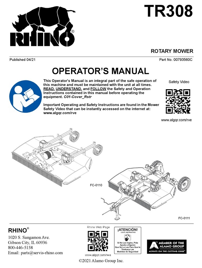 RHINO FC-0110 User manual