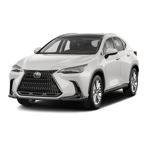 Lexus NX350 2022 User manual Lexus NX350 2022 User manual