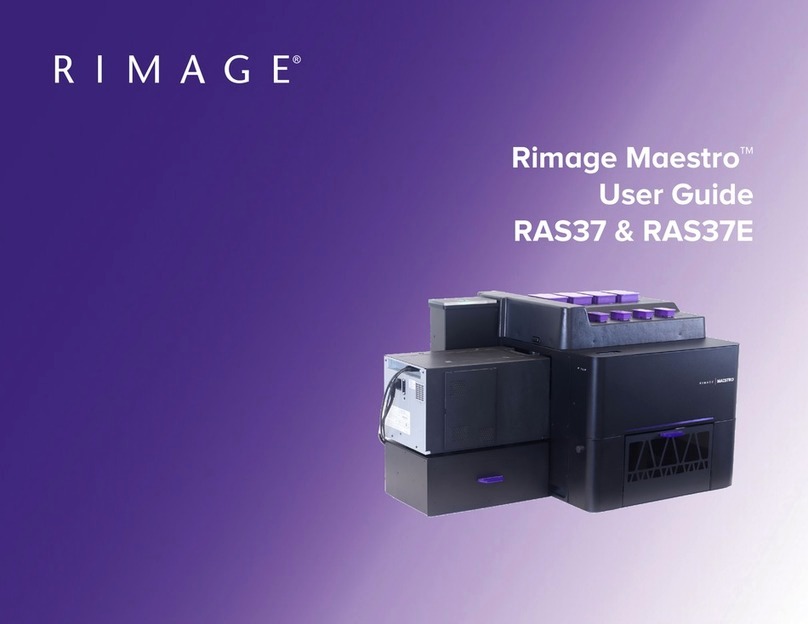 Rimage Maestro RAS37 User manual