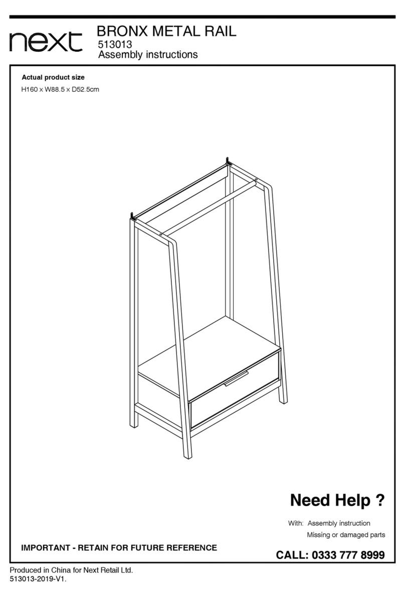 Next BRONX 513013 User manual Next BRONX 513013 User manual