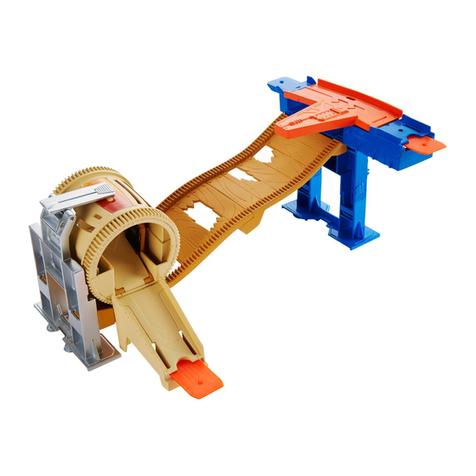 Mattel HOTWHEELS STUNT BARREL instructions