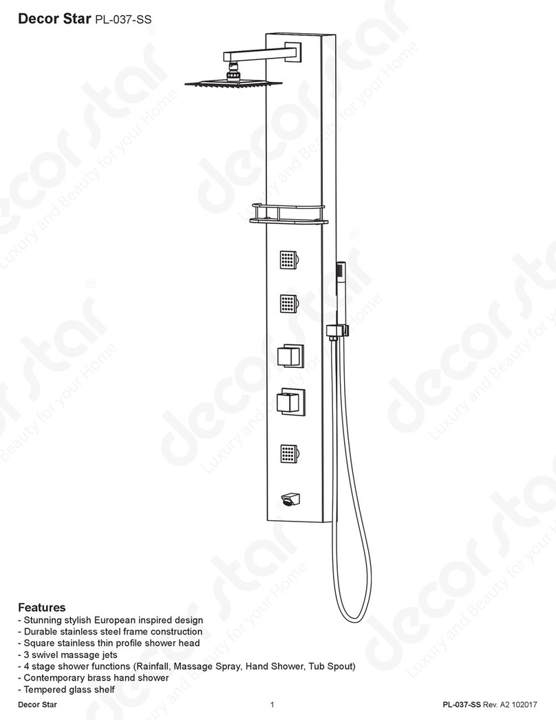 Decor Star PL-037-SS manual