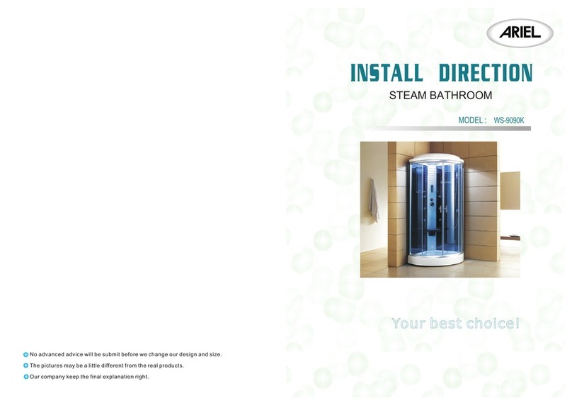 Ariel WS-9090K INSTALL DIRECTION