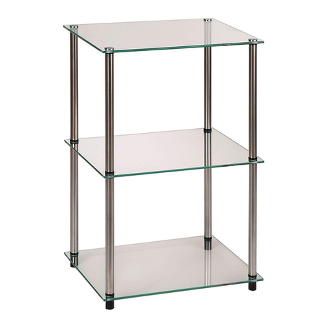 convenience concepts 157003 Assembly instructions convenience concepts 157003 Assembly instructions