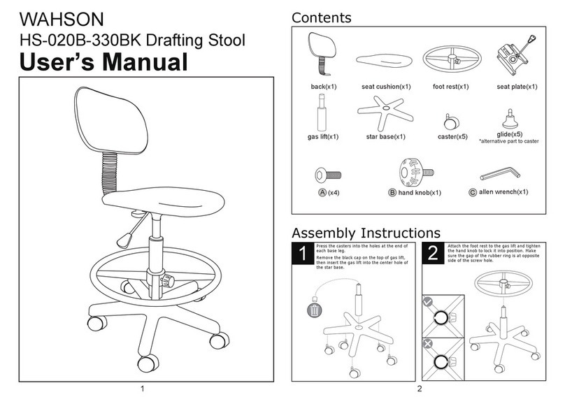 WAHSON HS-020B-330BK user manual