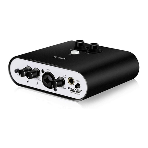 iCON Pro Audio DUO 22 manual iCON Pro Audio DUO 22 manual