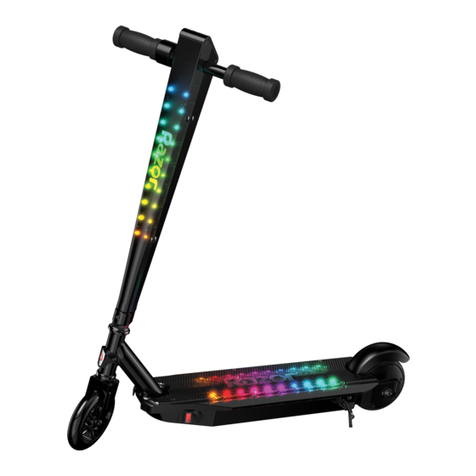 Razor Sonic Glow User manual