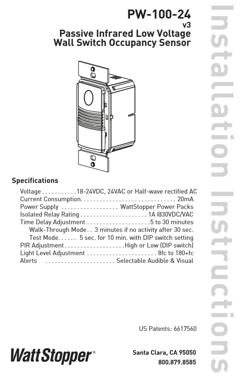 wattstopper PW-100-24 User manual