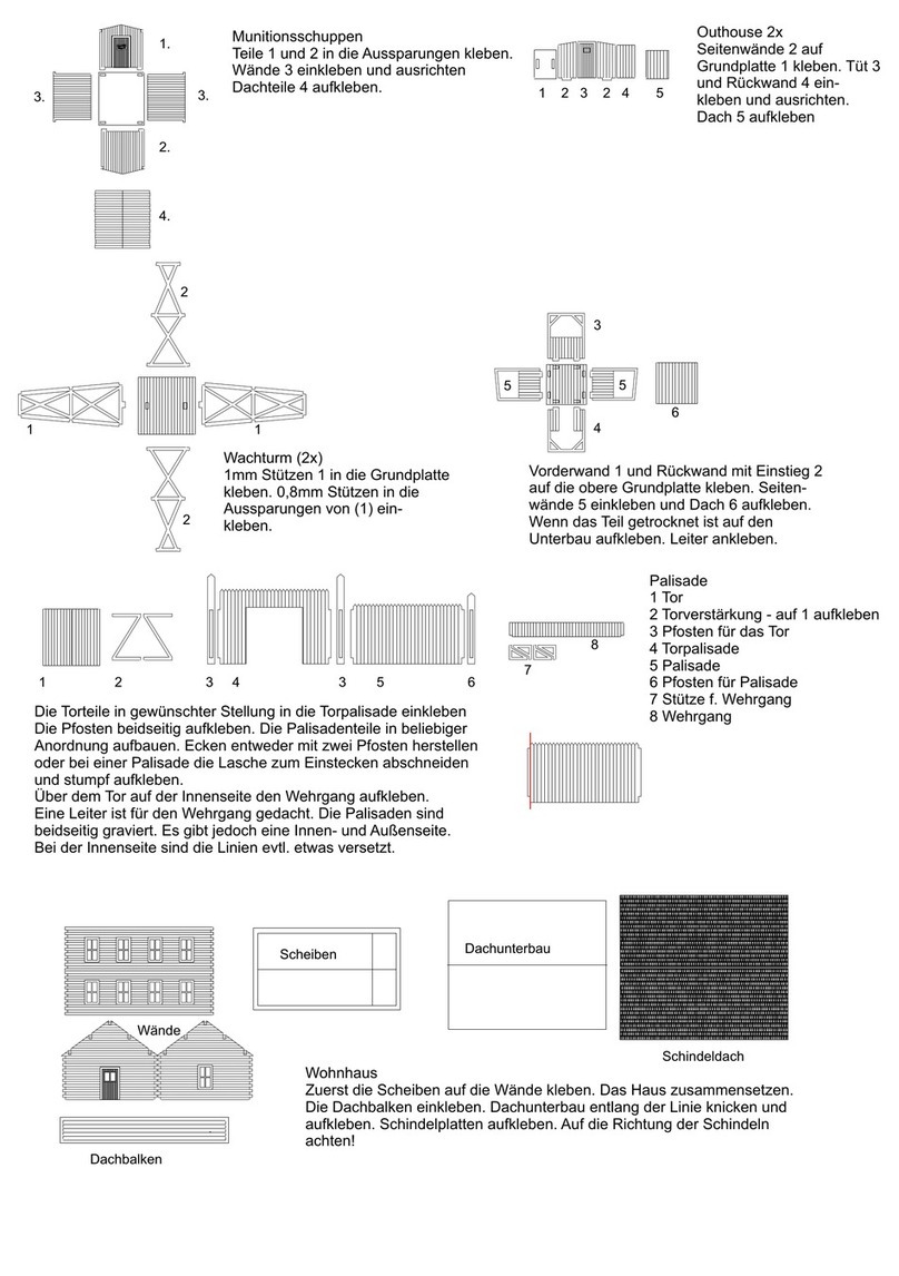 Micro Welten 06-30 Assembly instructions Micro Welten 06-30 Assembly instructions