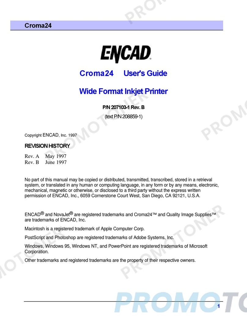 ENCAD CROMA24 User manual